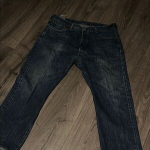 Levi's Dark Blue Denim Jeans